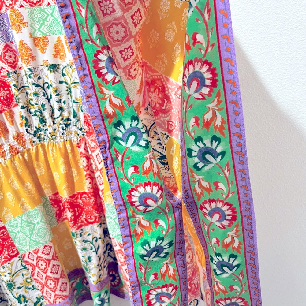 Tolani Collection | Printed Open Front Woven Kimo… - image 8